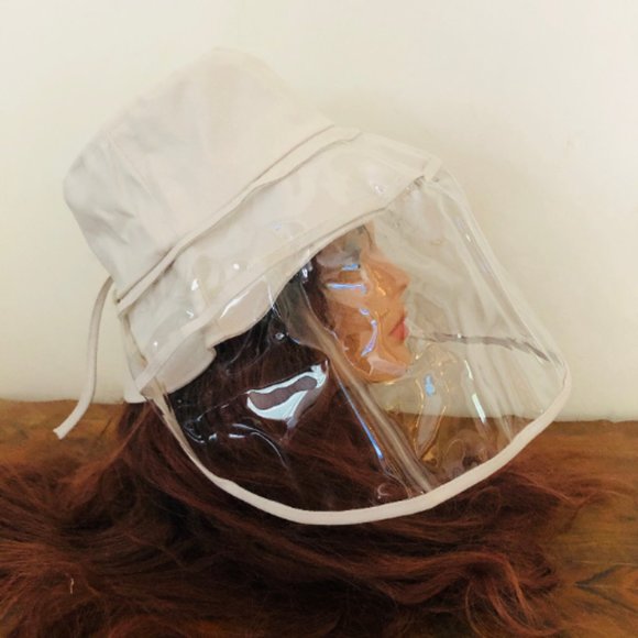 Face shield Mask with matching Hat sturdy washable - Picture 4 of 6